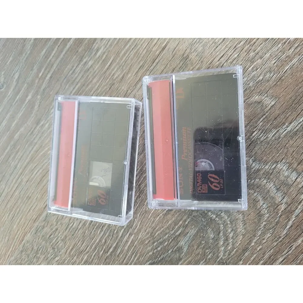 Sony Mini DV (DVM60) Premium‎ Digital Video Cassette Media set of 2 #8